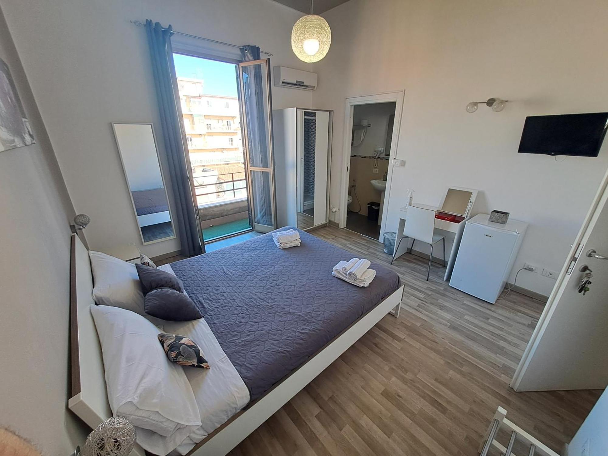 Bedroom La Stazione Palermo Bagian luar foto